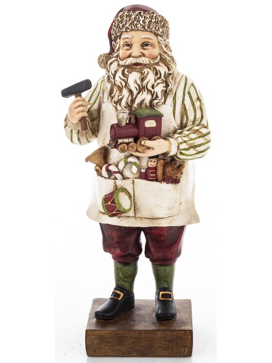 MIAhome MIAhome Figurka Święty Mikołaj 33x13x11 cm ARTIGIANO Kolorowy