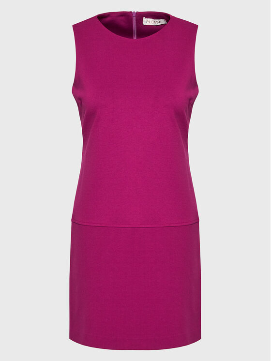Please Rochie de zi A493MDUCHE Violet Regular Fit
