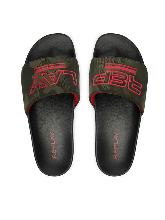 REPLAY REPLAY Шльопанці GMF1A .000.C0082T Зелений
