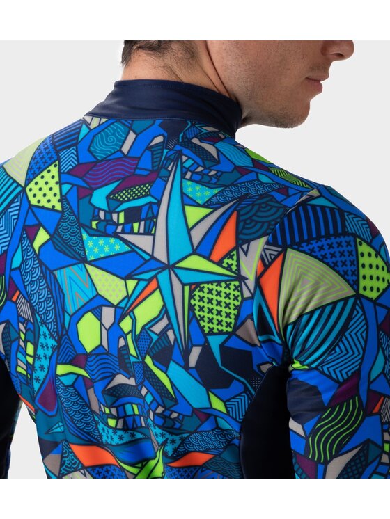 Alé Cycling Alé Cycling Bluza Solid Over Niebieski Regular Fit