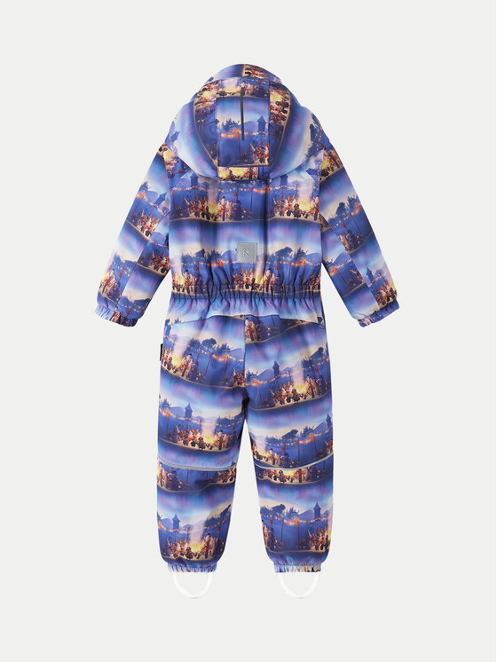 Reima Reima Zimski kombinezon Moomin Lyster 5100011D Plava Regular Fit
