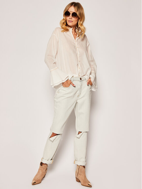 One Teaspoon One Teaspoon Jeansy Regular Fit Brando Awesome Bagge 22927 Bianco Regular Fit