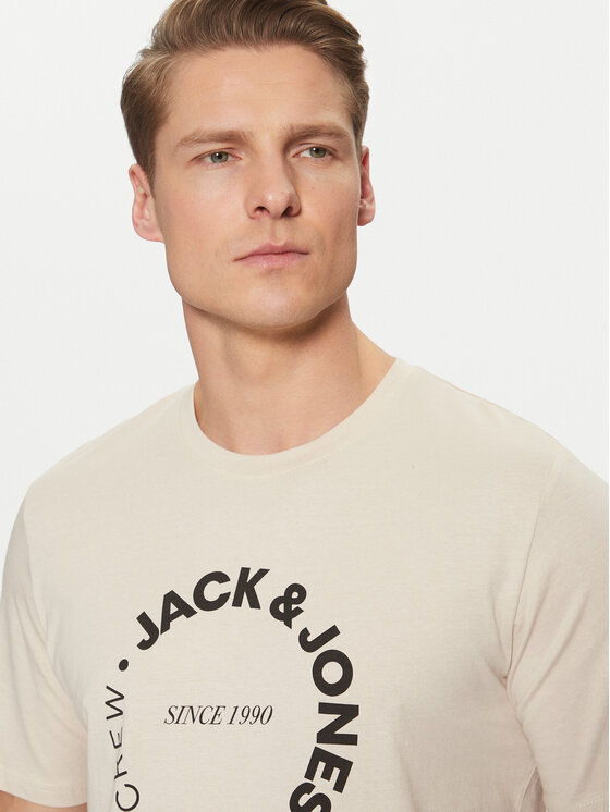 Jack&Jones Jack&Jones Sada 5-triček Simon 12276424 Barevná Standard Fit