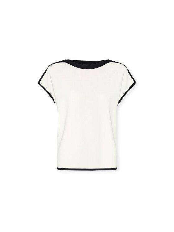 Elena Mirò Elena Mirò Sweter M555Z000696N0A1 Biały Regular Fit