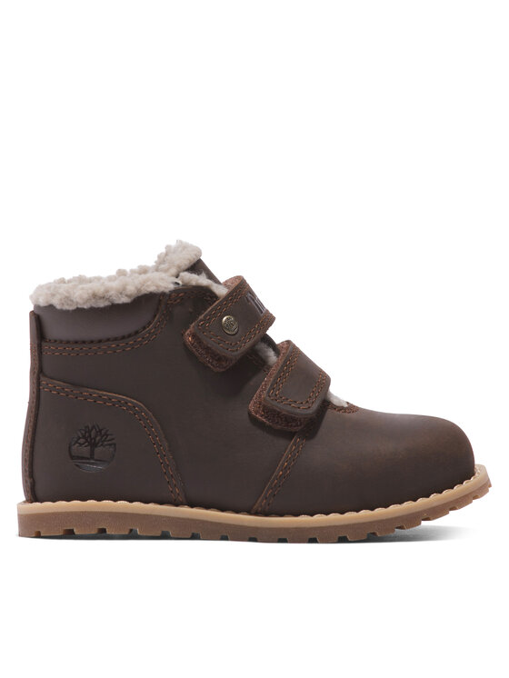 Timberland Timberland Gležnjarji Pokey Pine Warm Lined H&L TB0A5YVS9311 Rjava