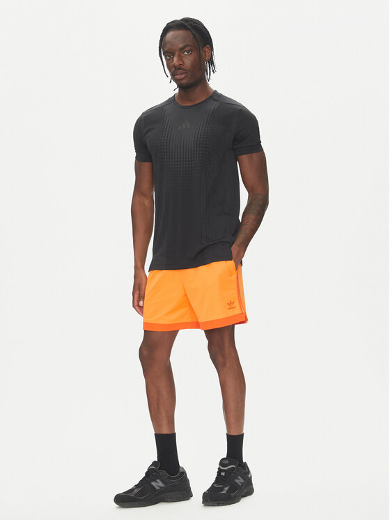 adidas adidas Sportovní kraťasy Mock Eyelet JP1103 Světle oranžová Regular Fit