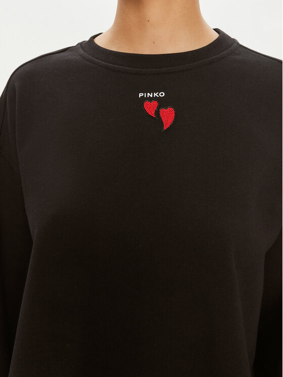 PINKO Pinko Μπλούζα Nella 102199 A1TM Μαύρο Regular Fit
