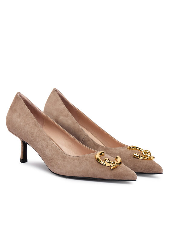 Coccinelle Coccinelle Обувки на ток E4 SB2 13 02 01 N59 Бежов