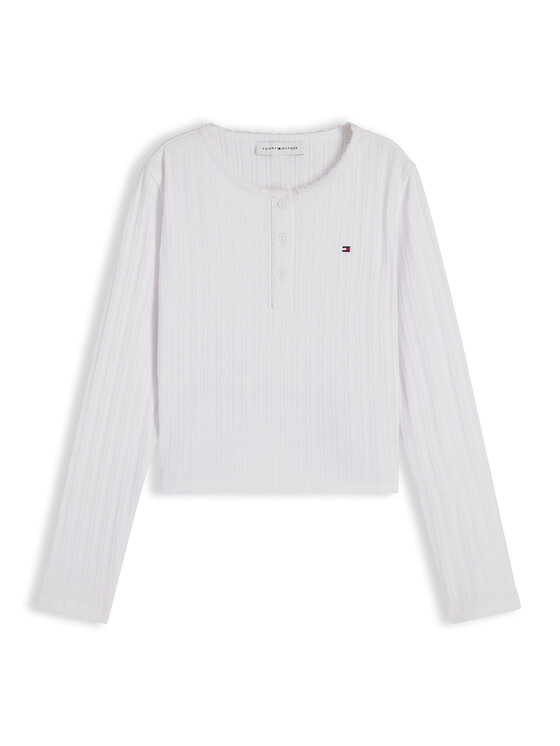 Tommy Hilfiger Tommy Hilfiger Palaidinė KG0KG09463 Balta Regular Fit
