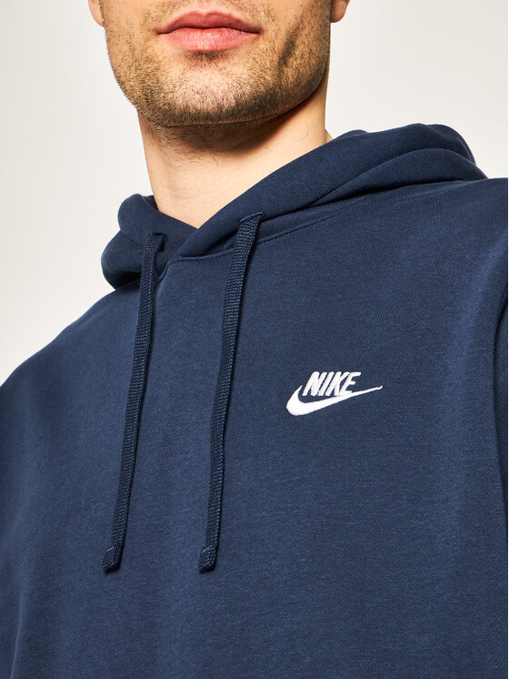 Nike Nike Bluza Sportswear Club Fleece BV2854 Granatowy Standard Fit