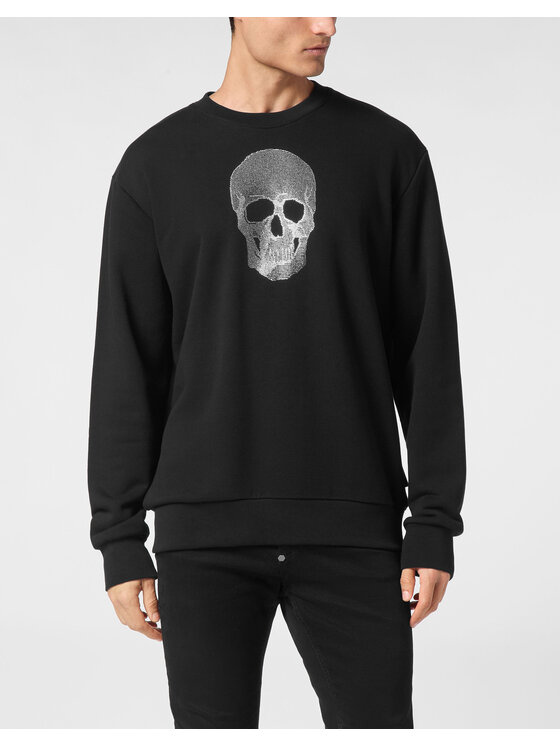 PHILIPP PLEIN PHILIPP PLEIN Longsleeve 20177 Nero Regular Fit