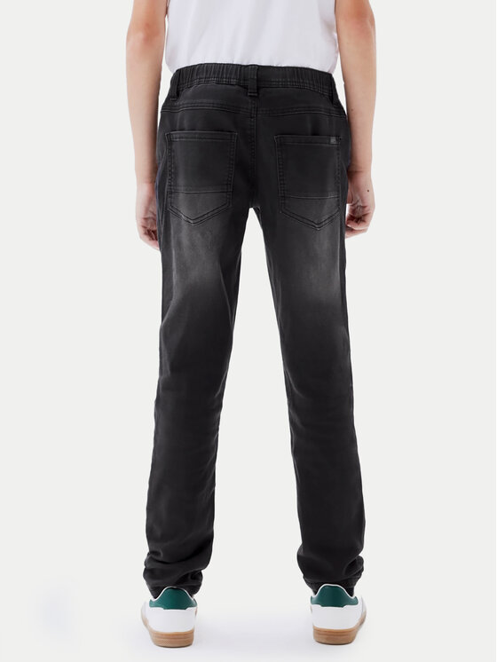 NAME IT NAME IT Jeansy 13185213 Czarny Slim Fit
