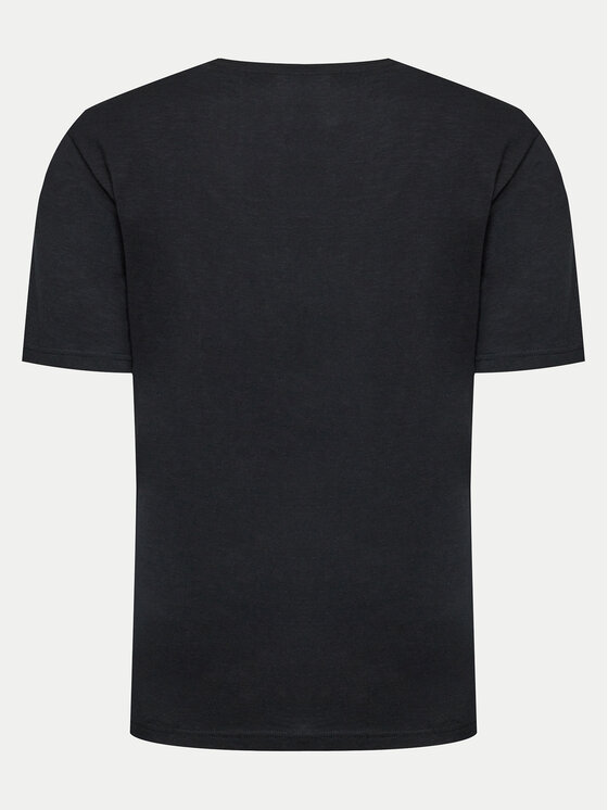 Quiksilver Quiksilver Majica Riding Today EQYZT07676 Črna Regular Fit