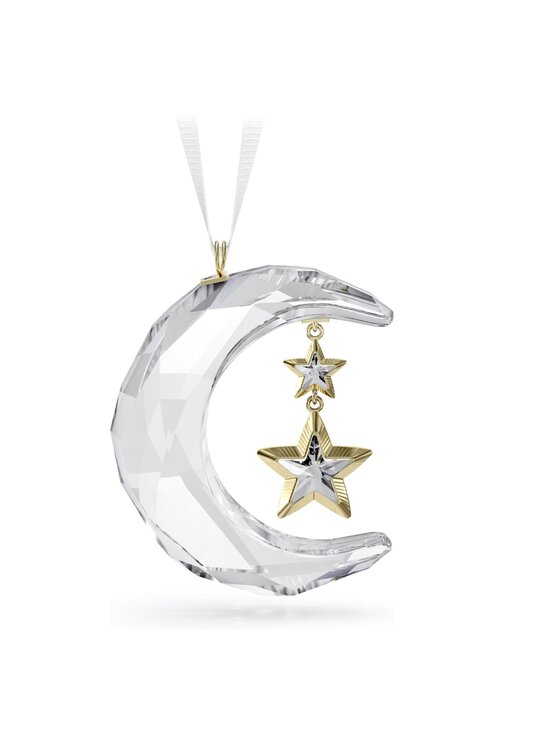 Swarovski Swarovski Ozdoba Holiday Magic Ozdoba Księżyc 5686616 Złoty