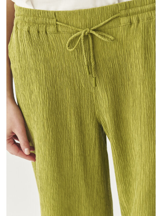 TATUUM TATUUM Bavlnené nohavice NAMALIKO 1 Zelená
