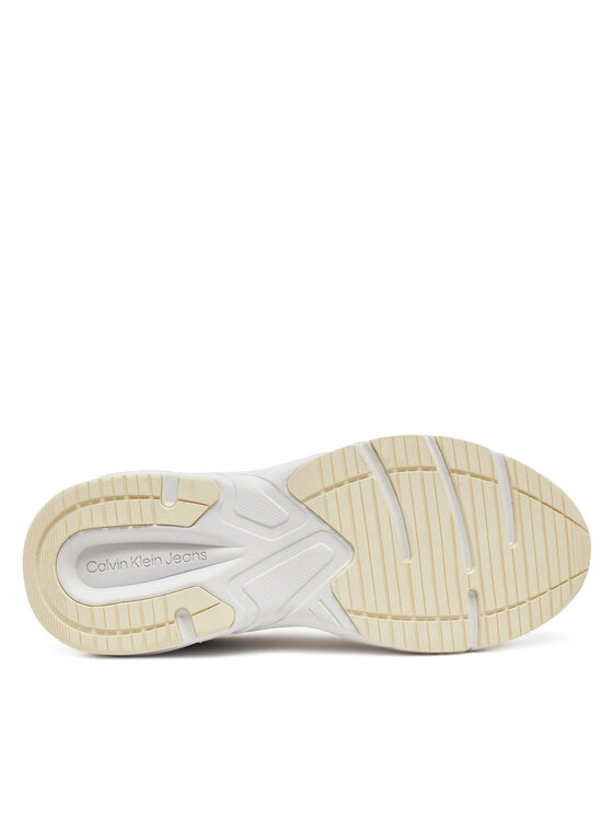 Calvin Klein Jeans Calvin Klein Jeans Tenisice Retro Tennis Low Mg Mix Media Wn YW0YW01639 Bež