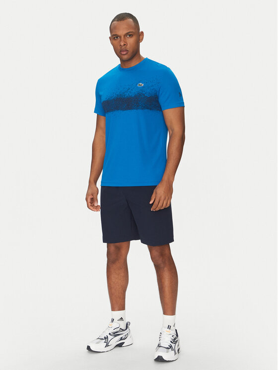 Lacoste Lacoste T-krekls TH8986 Zils Regular Fit