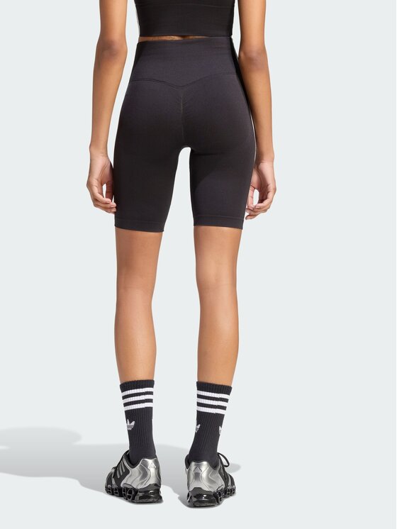 adidas adidas Bikershorts Essentials 3 Stripes Seamless Shorts 5 Inch KZ4126 Schwarz Slim Fit