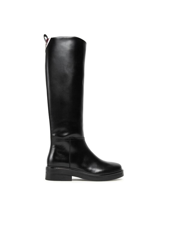 Tommy Hilfiger Tommy Hilfiger Stiefel Cool Elevated Longboot FW0FW07488 Schwarz