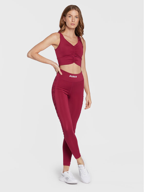 Leggings Elise V2BB00 MC03W Bordeaux Slim Fit