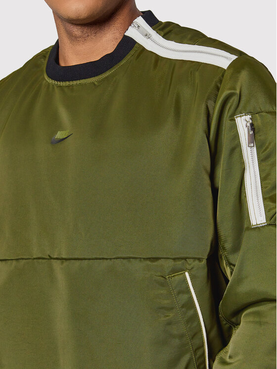 Nike Nike Kurtka anorak Sportswear Style Essentials+ DD5007 Zielony Regular Fit