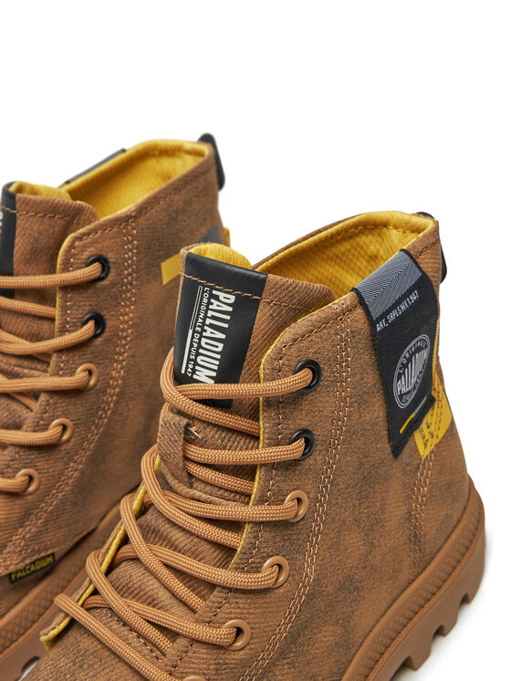 Palladium Palladium Schnürstiefeletten Pampa Surplus 74389-291-M Braun