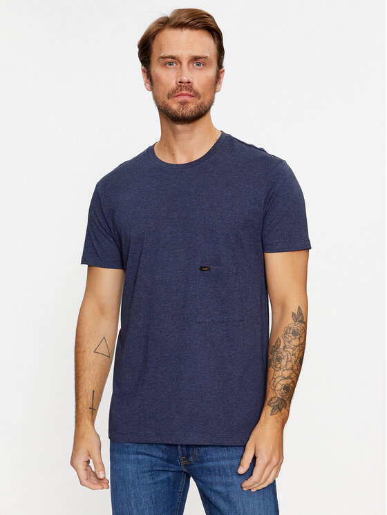 Lee Tricou 112341705 Bleumarin Slim Fit