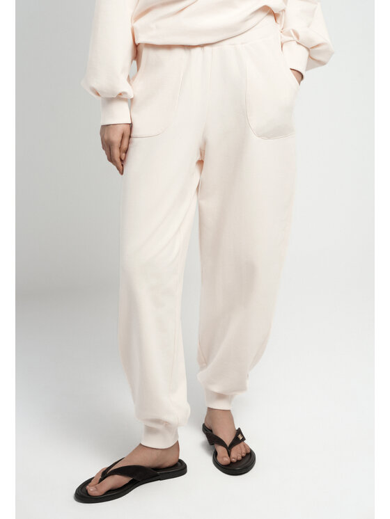 BIZUU BIZUU Joggery MIMES Biały Standard Fit