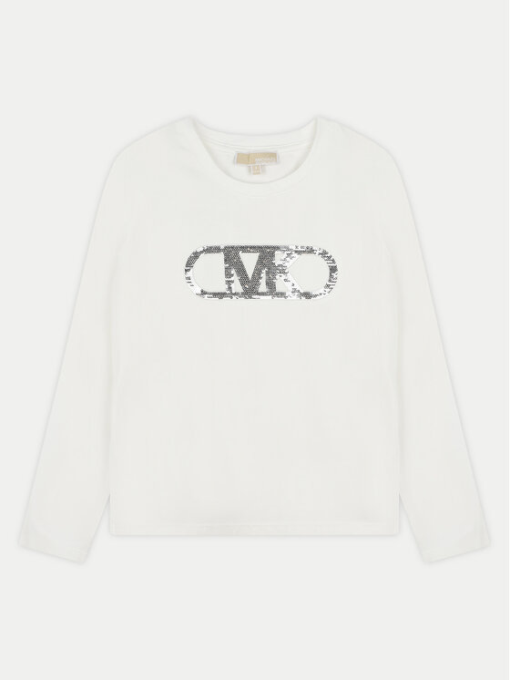 MICHAEL KORS KIDS MICHAEL KORS KIDS Блузка R30145 M Білий Regular Fit