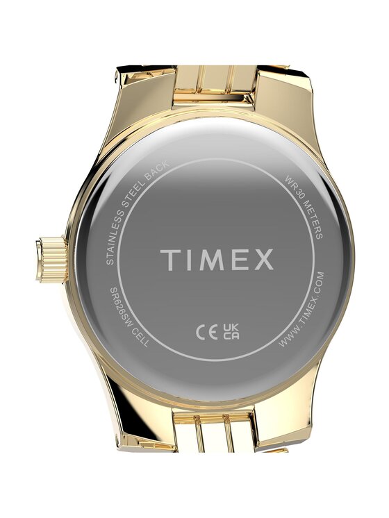 Timex Timex Zegarek TW3A00700 Złoty
