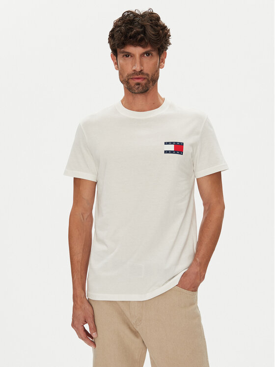 Tommy Jeans Tommy Jeans 2er-Set T-Shirts Ess Flag DM0DM22143 Bunt Slim Fit