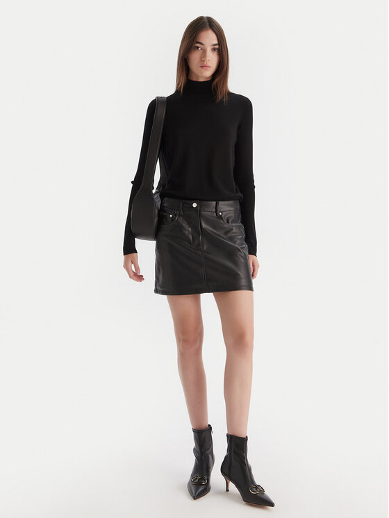 HUGO HUGO Megztinis Sedenniak 50549771 Juoda Regular Fit