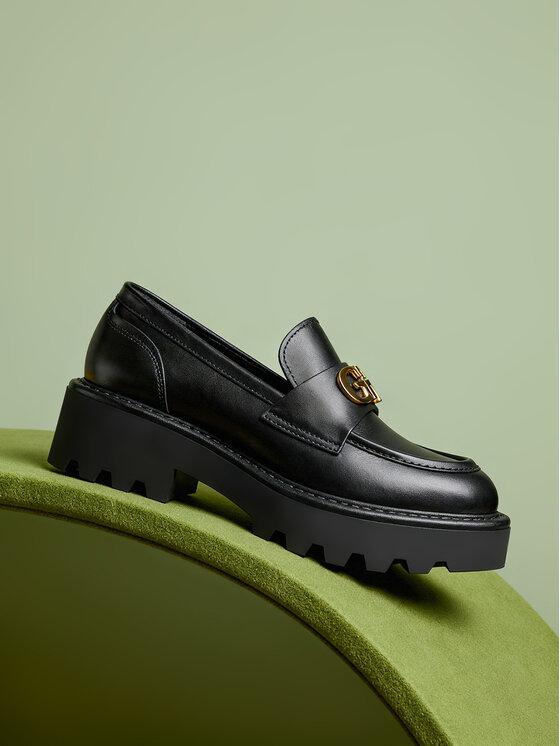 GINO ROSSI Gino Rossi Loafersy EO-ROYA-8103-25 Černá