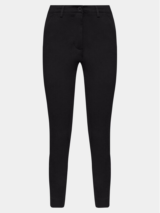 Sisley Sisley Чіноси 4BYW55AH6 Чорний Regular Fit