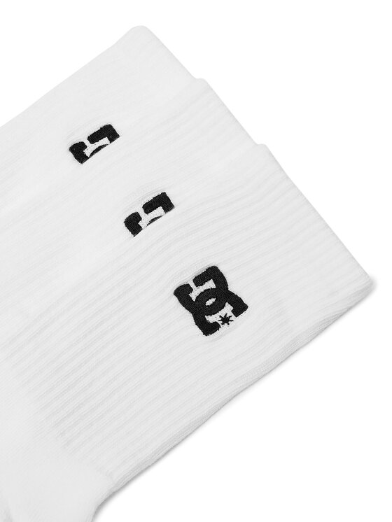DC Shoes DC Shoes Dolge nogavice AS_DC_01W_SS25 (3-PACK) Bela