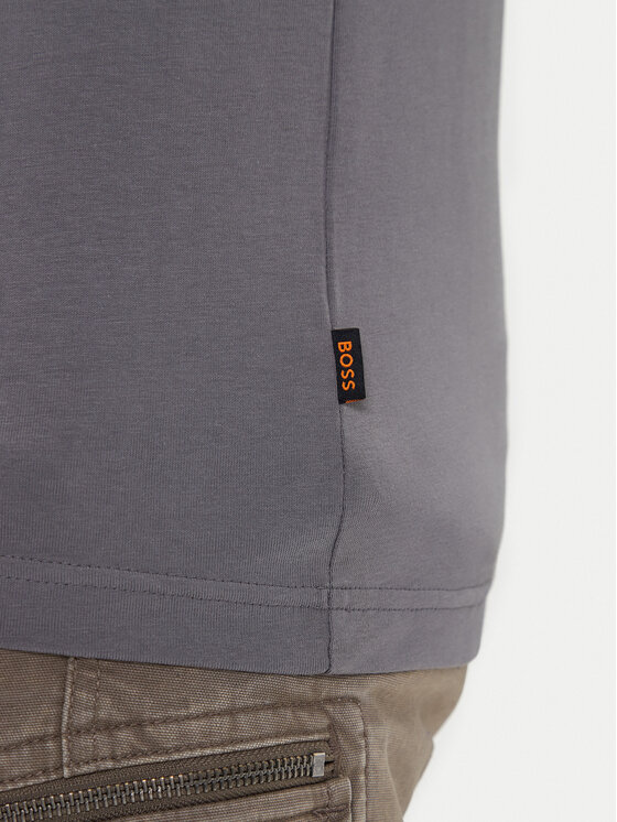 BOSS BOSS Тишърт Lupo 50554615 Сив Regular Fit