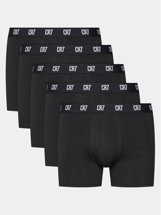 Férfi 5 darab boxer Cristiano Ronaldo CR7, Méret: XL, Fekete, 8123-49-2902