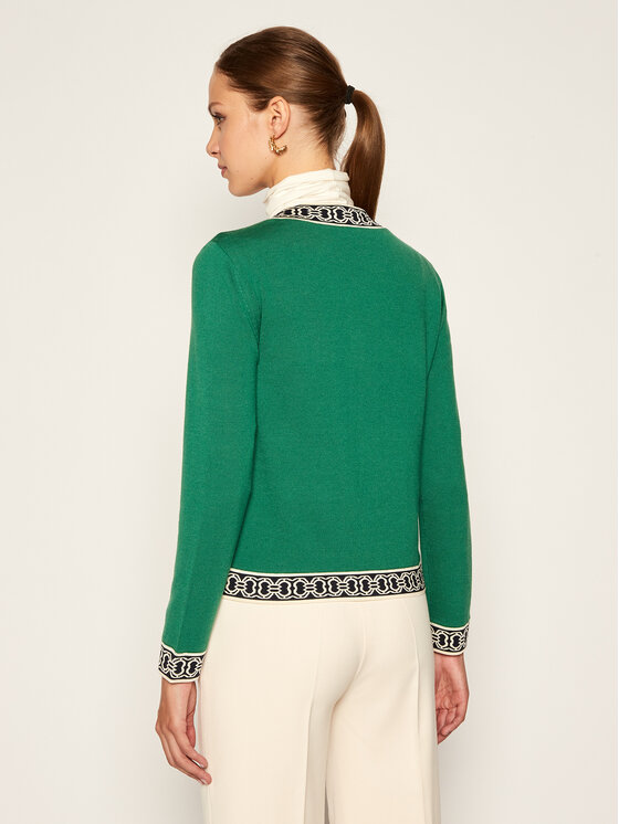 Tory Burch Tory Burch Ζακέτα Gemini Link Kendra 64649 Πράσινο Regular Fit