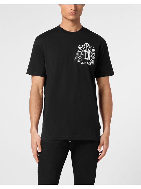 PHILIPP PLEIN PHILIPP PLEIN T-Shirt 14769 Czarny Regular Fit