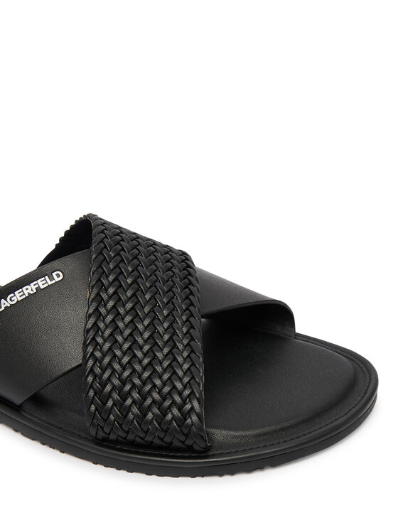 KARL LAGERFELD KARL LAGERFELD Ciabatte Kastor IV KL70214C Nero