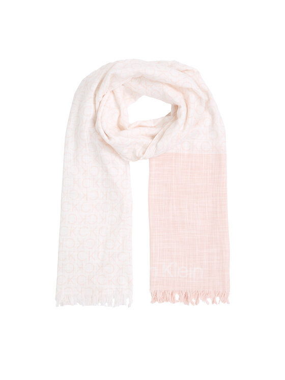 Calvin Klein Scialle Monogram K60K612979 Rosa, taglia : 00