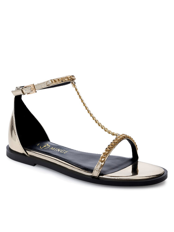 Eva Minge Eva Minge Sandalen ALBINA-F50-298-1 Goldfarben