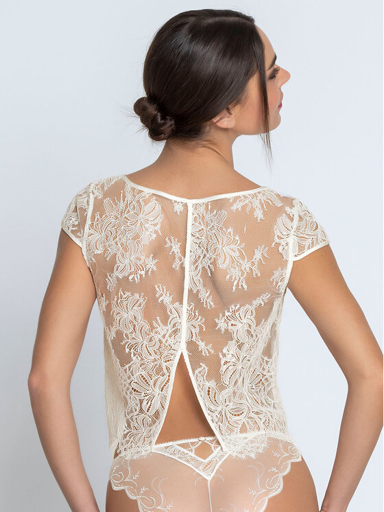 Lise Charmel Lise Charmel Top ALJ5032 Beżowy Regular Fit