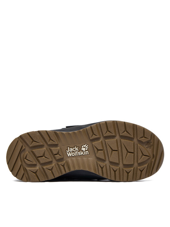 Jack Wolfskin Jack Wolfskin Škornji za sneg Polar Bear B Texapore Mid VC K A62144 E0206 Zelena