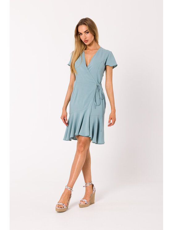 Made of Emotion Made of Emotion Vestito estivo M741 Grigio Premium Fit