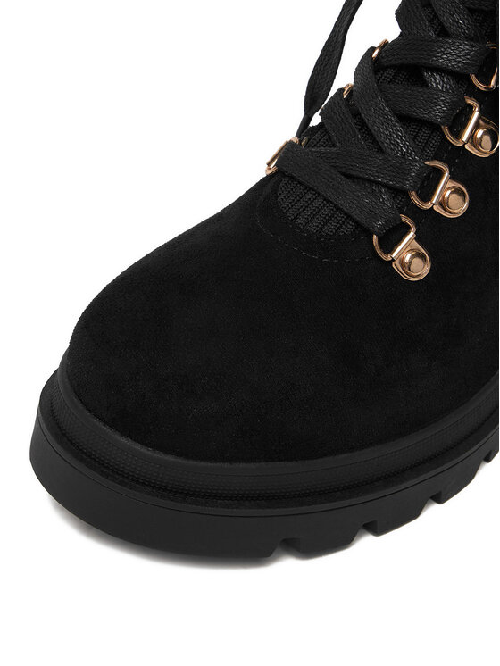 DeeZee DeeZee Schnürschuhe 13103-2-BLACK SU Schwarz