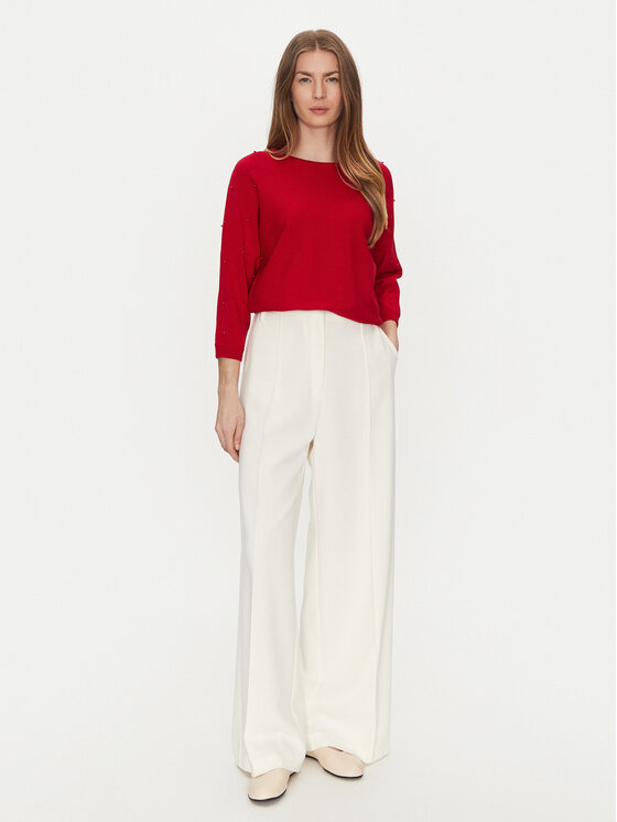 Tatuum Tatuum Maglione Perlo T2424.090B Rosso Regular Fit