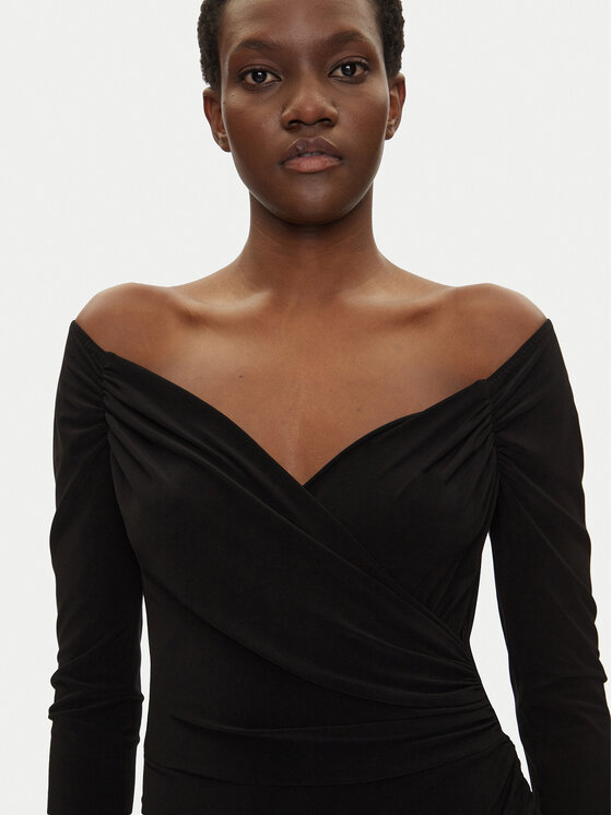 NORMA KAMALI NORMA KAMALI Coctailkleid KK4243PLG84001 Schwarz Regular Fit