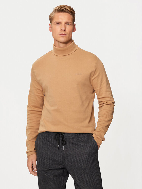 Hechter Paris Hechter Paris Rollkragenpullover 75001 142905 Beige Regular Fit