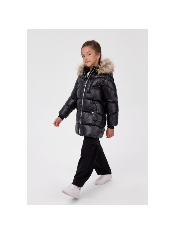 minoti minoti Kurtka zimowa 32COAT170B Czarny Regular Fit